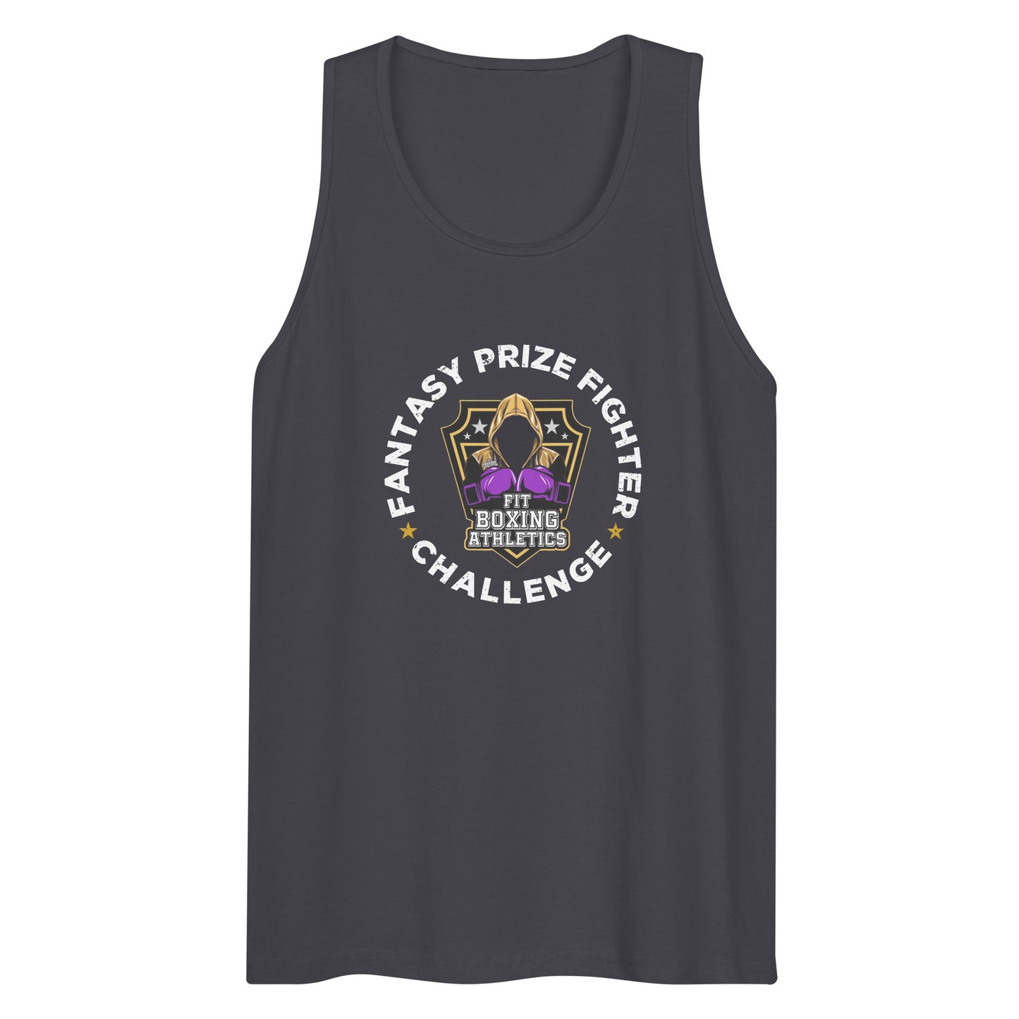 Fantasy Prize Fighter Challenge Tank Top (White Logo)