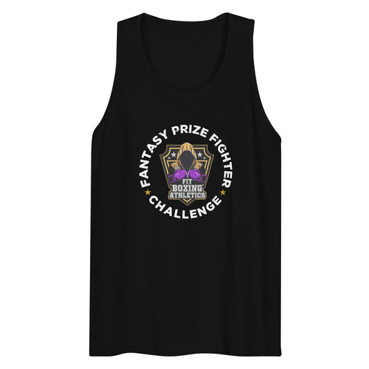 Fantasy Prize Fighter Challenge Tank Top (White Logo)